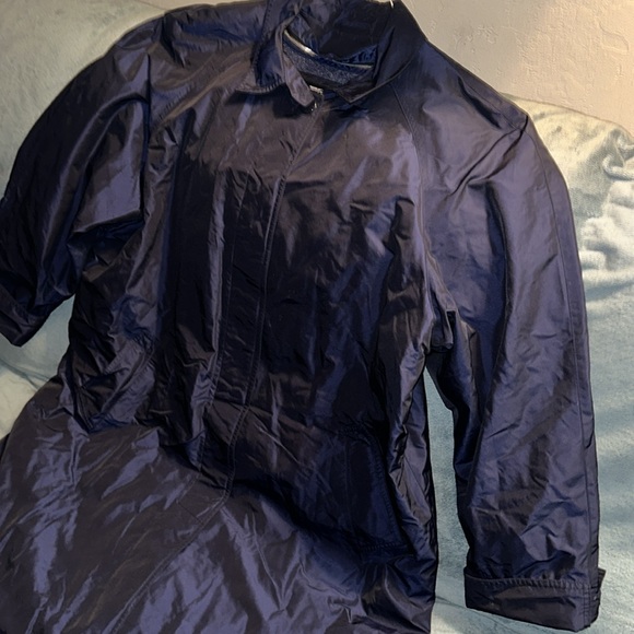 FS Rainwear 18W blue shiny/iridescent raincoat 💕 - Picture 2 of 12